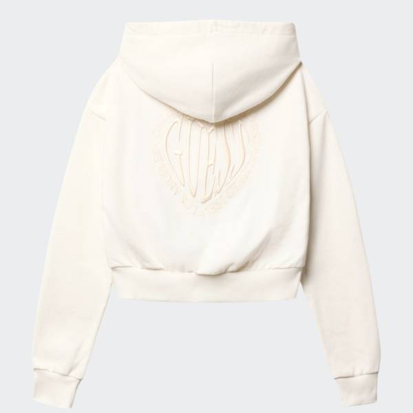 GUESS GIRLS CORE HOODED ZIP SWEAT