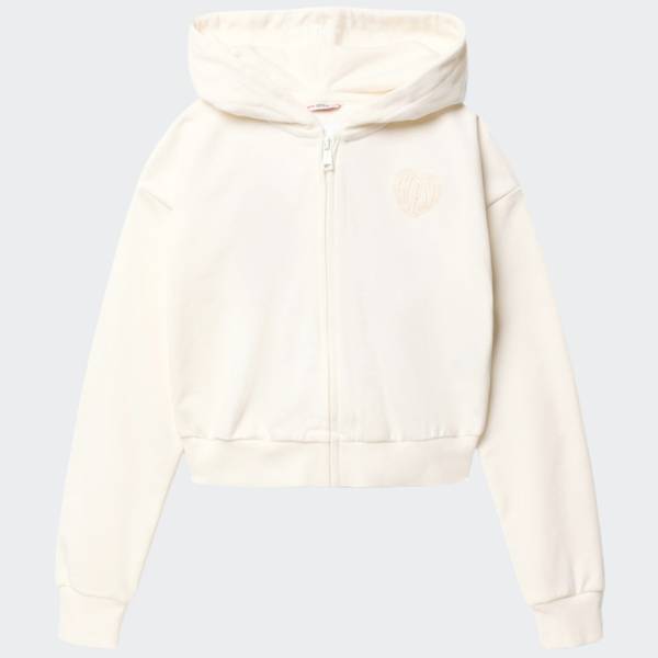 GUESS GIRLS CORE HOODED ZIP SWEAT