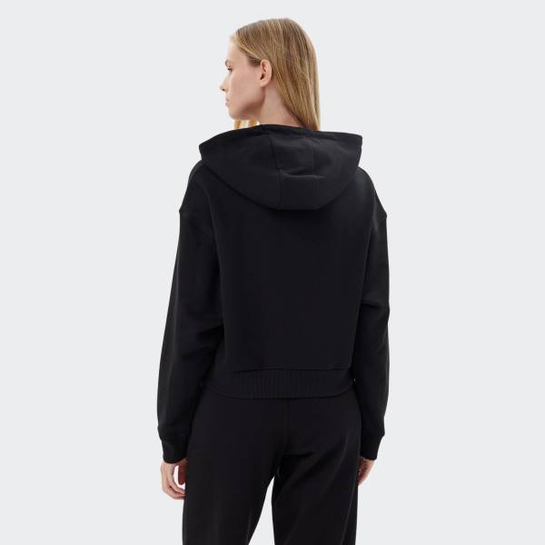 GUESS PRIMULA RHINESTONES HOODIE SWEATER
