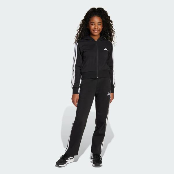 ADIDAS GIRLS 3STRIPES FLEECE TRACKSUIT