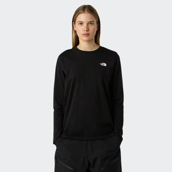 THE NORTH FACE WOMENS LONGSLEEVE SIMPLE DOME TEE