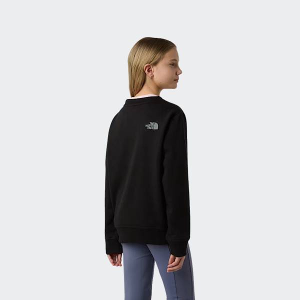 THE NORTH FACE GIRLS REFLECTIVE LOGO RELAXED CREW