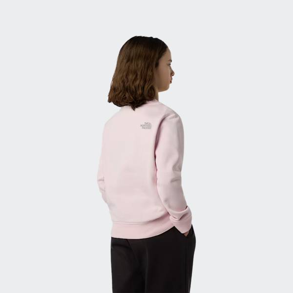 THE NORTH FACE GIRLS REFLECTIVE LOGO RELAXED CREW
