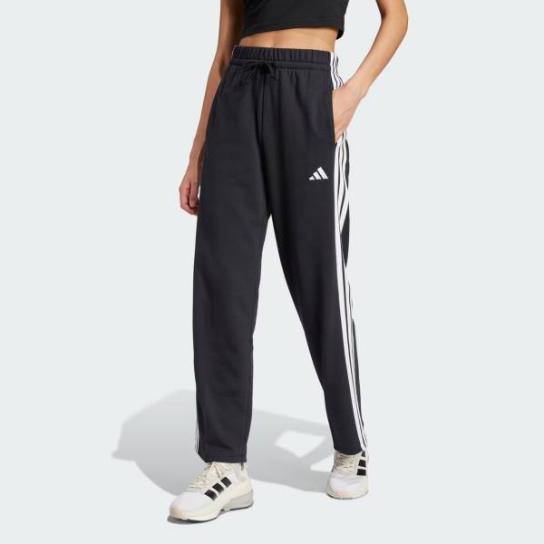 ADIDAS WOMENS 3STRIPES OPEN HEM PANT