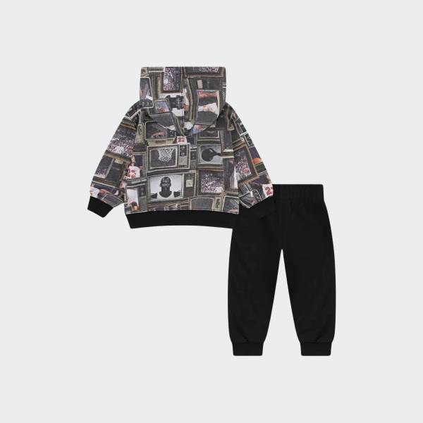 JORDAN BROOKLYN AOP SET