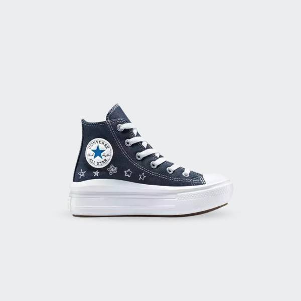 CONVERCE CHUCK TAYLOR ALL STAR MOVE PLATFORM DOODLE STARS