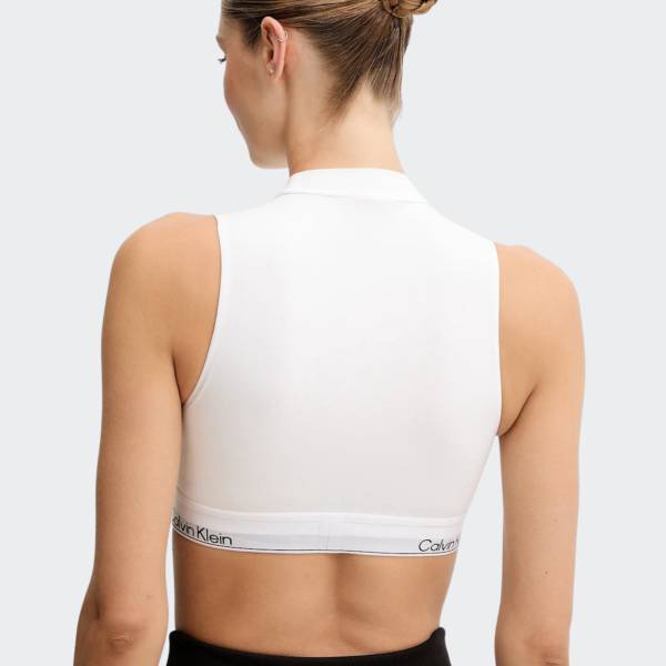 CALVIN KLEIN LIGHTLY LINED MOCKNECK TSHIRT