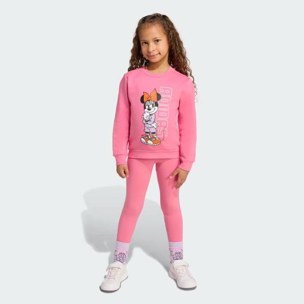ADIDAS LITTLE GIRLS DISNEY MINNIE MOUSE SET