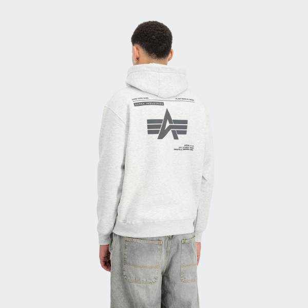 ALPHA INDUSTRIES LABEL HOODIE BP