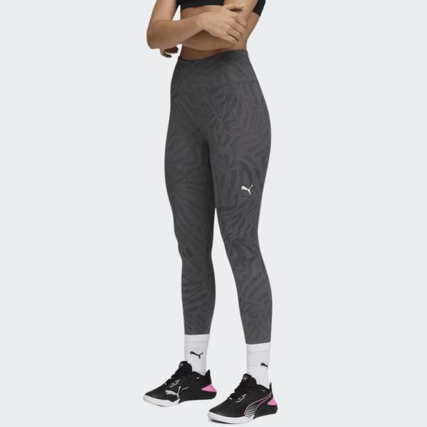 PUMA WOMENS TAD ESSENTIAL RIBBON STRIPE TIGHT