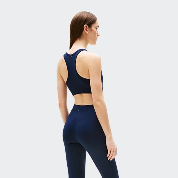 TOMMY HILFIGER CROP RACER BACK TOP