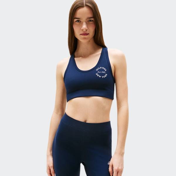 TOMMY HILFIGER CROP RACER BACK TOP