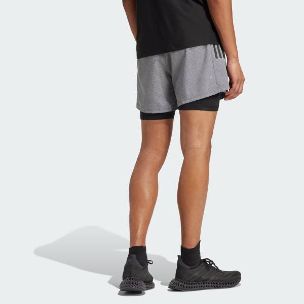 ADIDAS MENS OTR 2 IN 1 SHORT