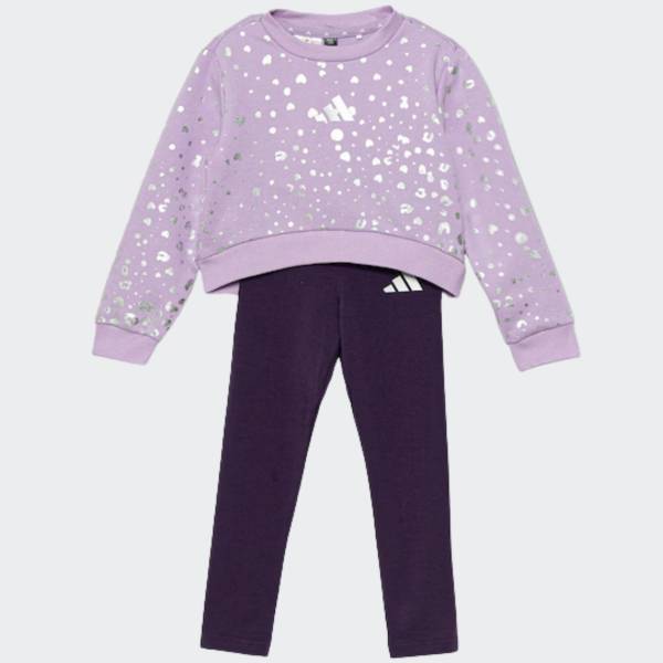 ADIDAS LITTLE GIRLS GLAM SET