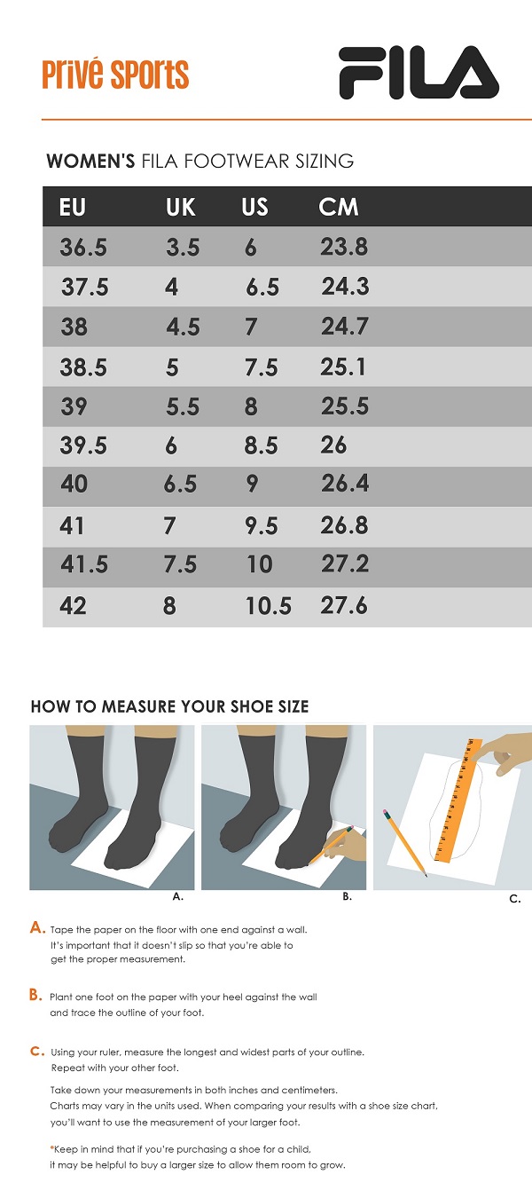 Sizecharts