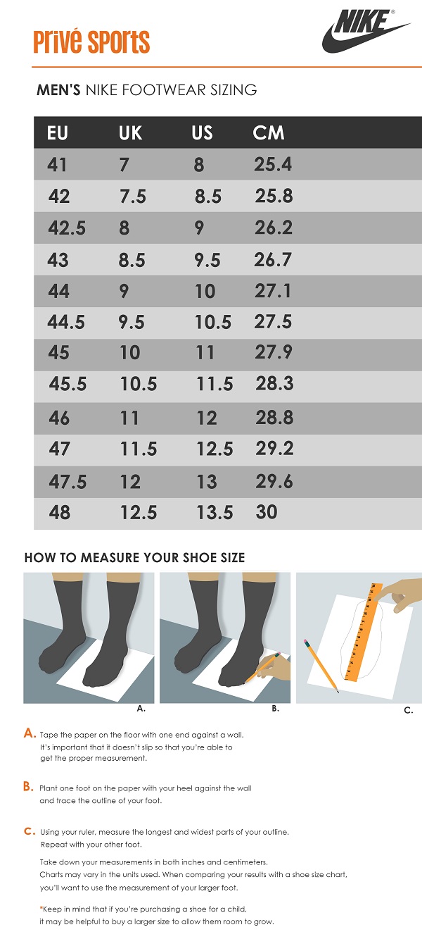 Sizecharts