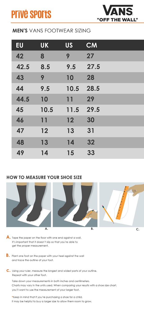 Sizecharts